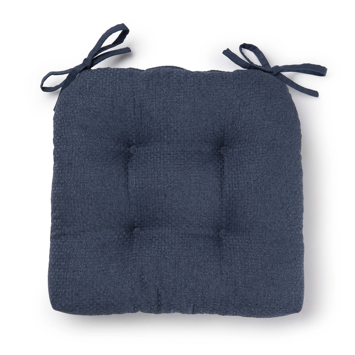 Foam Chair Cushion, 16" x 14.5", Washed Indigo, Single