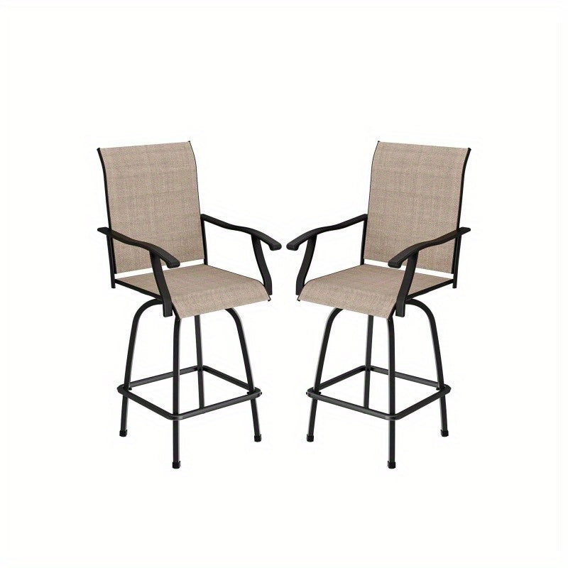 Outdoor High Bar Stool (Set of 2)