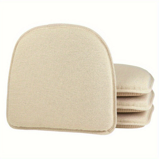 Non Slip 15" x 16" Venus Chair Cushion, Set of 4