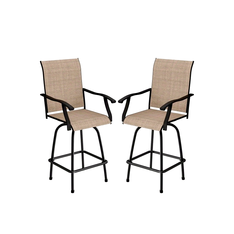 Outdoor High Bar Stool (Set of 2)