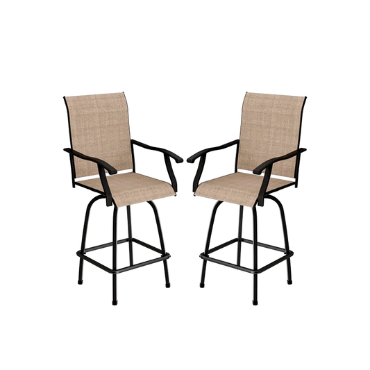 Outdoor High Bar Stool (Set of 2)