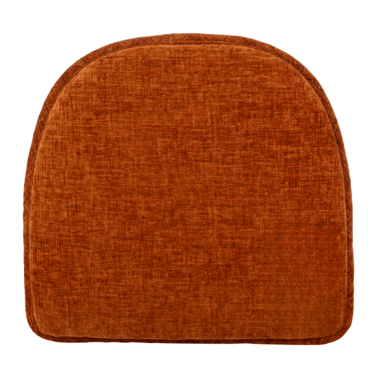 Non Slip 15" x 16" Rust Chair Cushion