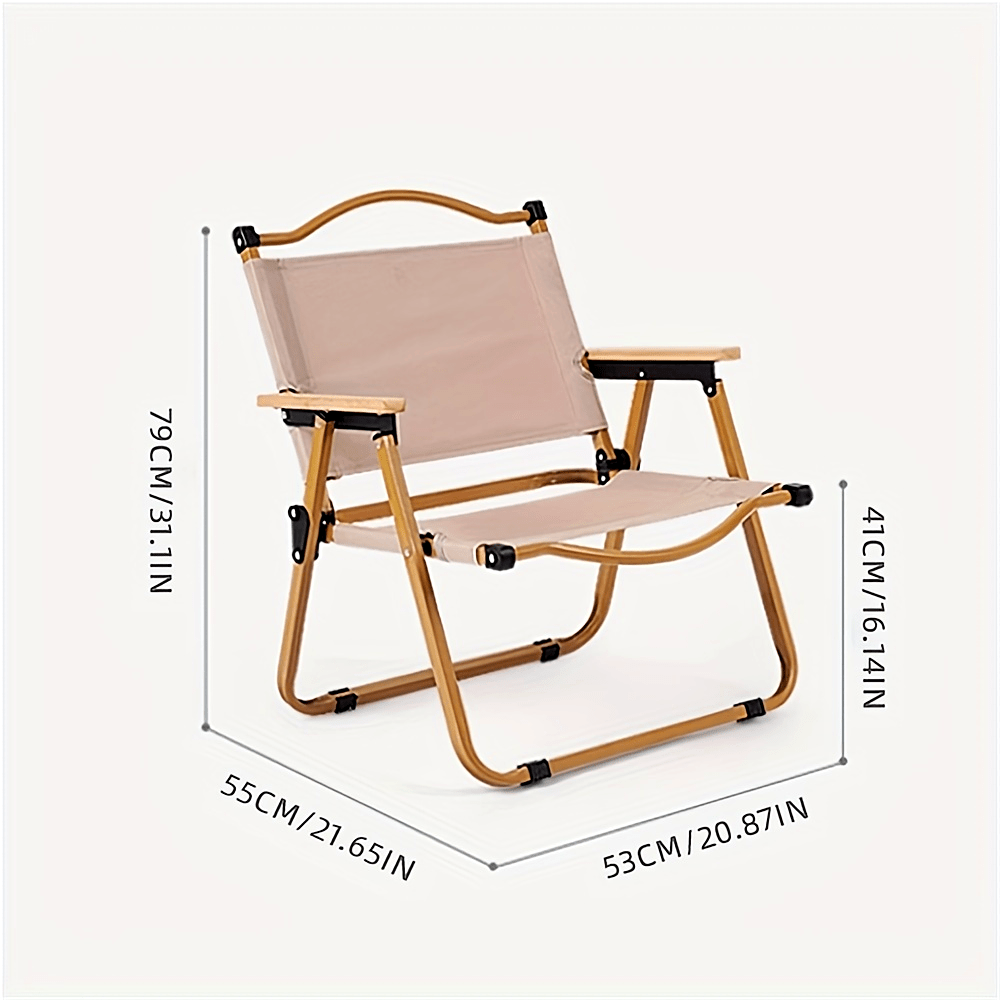 The Courtyard Folding Chair Portable Wild Folding Chair Is Suitable For Outdoor And Outdoor Indoors, Stable And Stable, Small And Light, Easy To Carry, Suitable For Halloween And Thanksgiving Gift