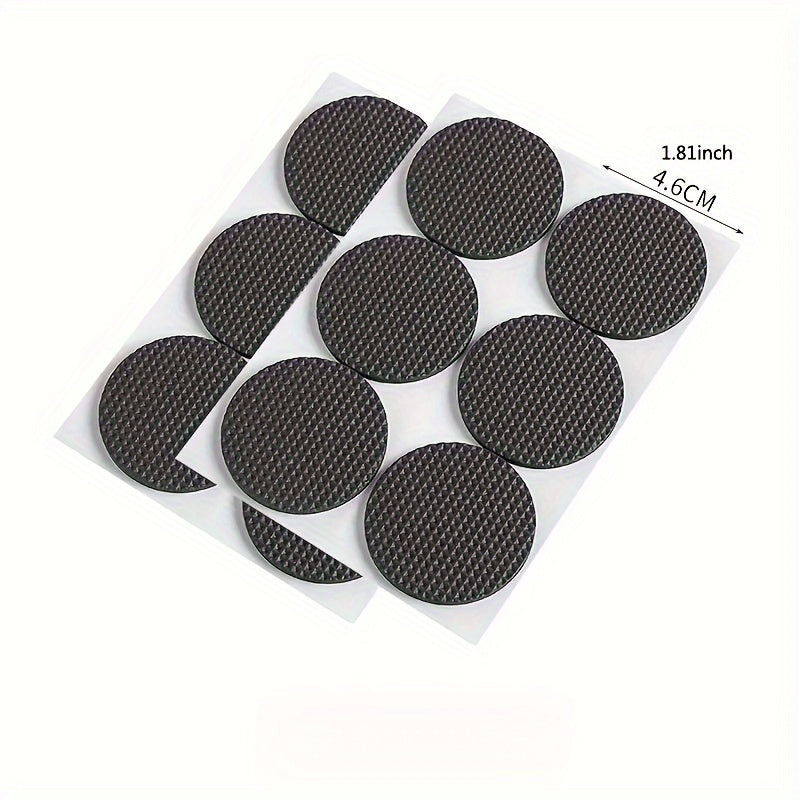 12/30pcs Furniture Feet Pads - Non-Slip Self Adhesive Floor Protectors for Furniture Legs - Premium Rubber Feet Cups with Strong Grip and Scratch Protection